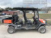 2021 Kubota RTV-X1140W-H Plastic Canopy, Windshield Acrylic Clear, LED Strobe Light, Wire Harness Kit, Back up Alarm