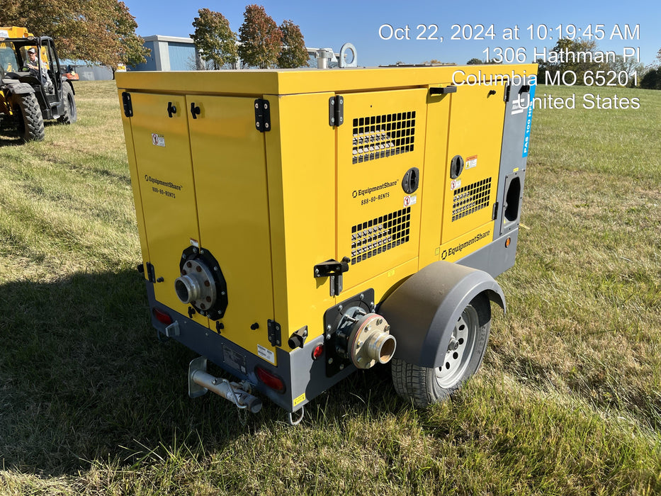 2021 ATLAS COPCO PAS 100 HF CS Enclosed