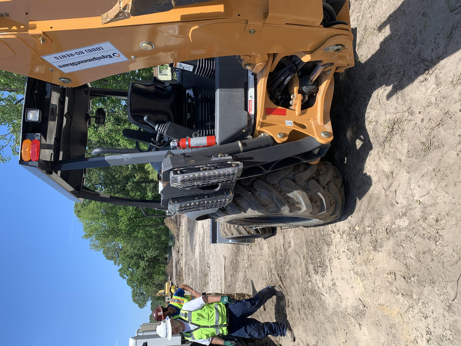 2019 Case 580N EP Canopy, 4WD, GP Front Bucket, Standard Stick, 2-Way Aux Hydraulics, ISO Controls