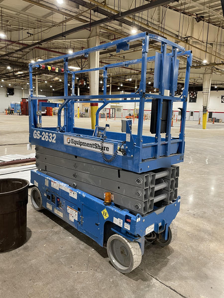 2019 Genie GS-2632 Folding Rails, Swing Gate, EE Rated