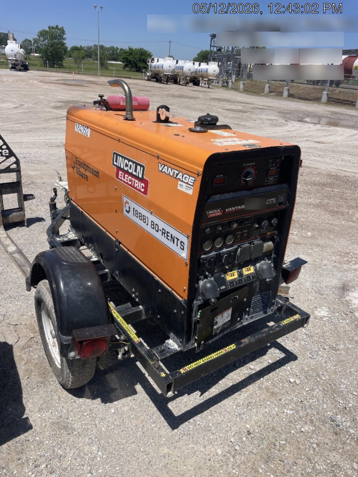 2021 Lincoln Electric Vantage 322 VANTAGE 322 READY-PAK 3