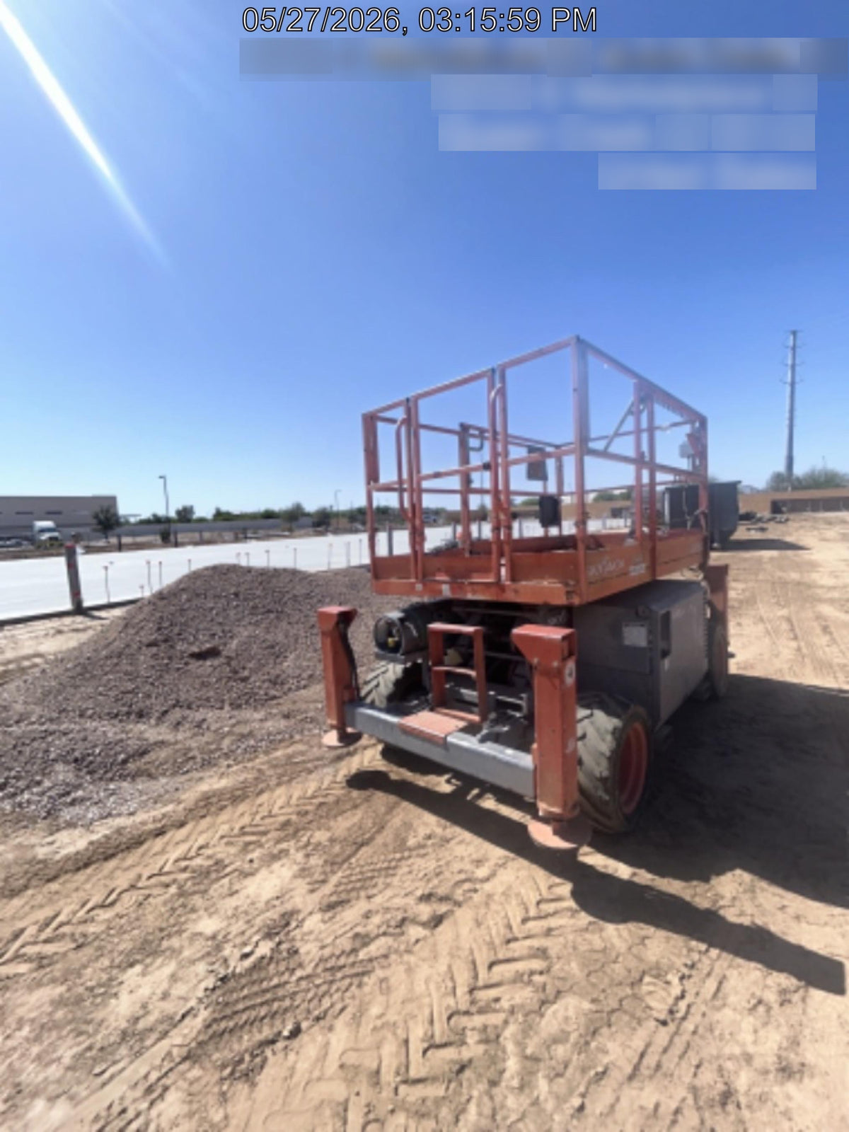 2018 Manitou MTA8044 MTA 8044 - 74 HP T4, Canopy, Worklights/Strobe, Beacon, 66" Carriage, 48" Forks, Solid Tires, Lift Hook, Aux Hydraulics