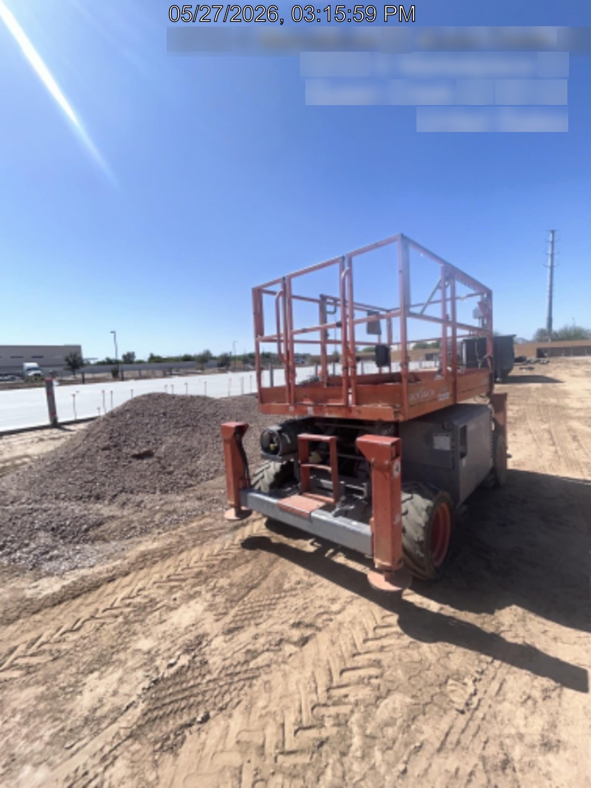 2018 Manitou MTA8044 MTA 8044 - 74 HP T4, Canopy, Worklights/Strobe, Beacon, 66" Carriage, 48" Forks, Solid Tires, Lift Hook, Aux Hydraulics