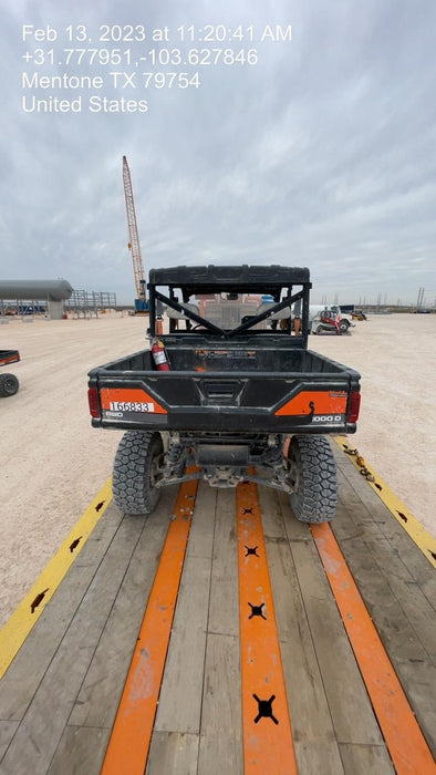 2021 Polaris Pro XD 4000D AWD Canopy, Diesel, 4-6 Passenger, LED Strobe, Rearview Mirror