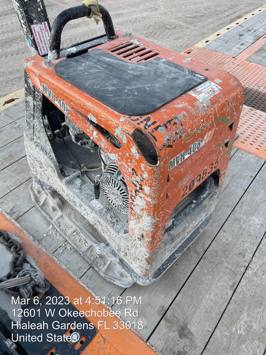 2022 Multiquip MVH408GH Reversible Plate Compactor, Gas