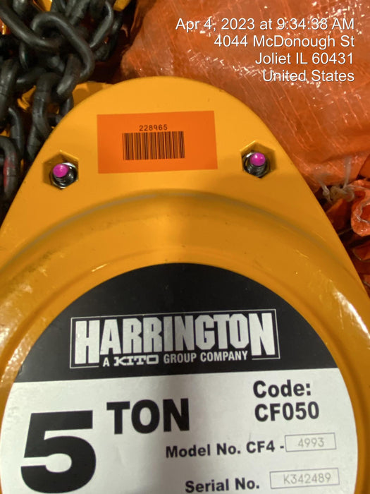 2022 HARRINGTON CF050-30
