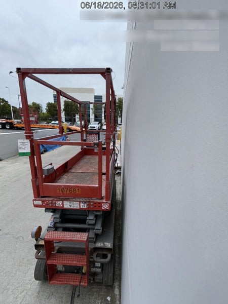 2020 Skyjack SJIII-3219 Solid NM Tires, Half height spring hinged entry gate, Dual Beacons, 800W Inverter