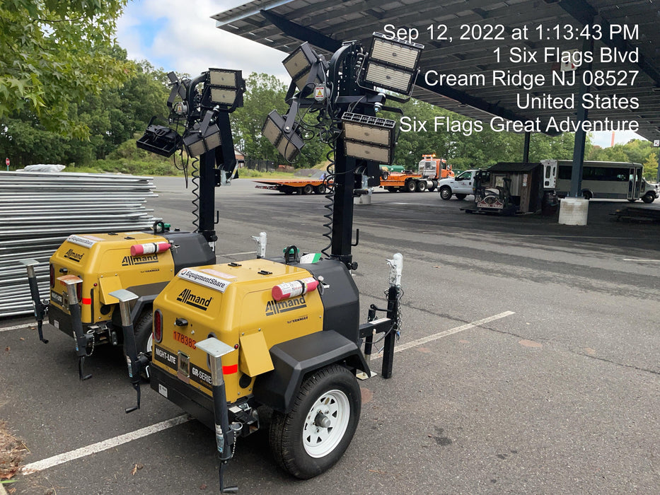 Allmand NLV3GR 3kW Light Plant - LED