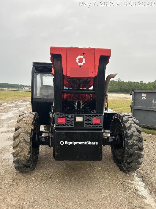 2019 Manitou MTA12042 Cab/Heat/Air, 120 HP, Solid Tires, Work Lights, Lift Hook, Auxiliary Hydraulics 66" Carriage and 60" Forks