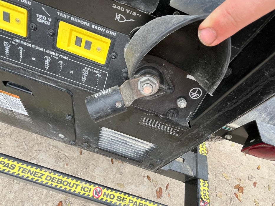 2024 Lincoln Electric LE400 Kubota V1505, Trlr, Cable Rack, Light Kit, ES Decals, T3