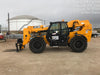 2019 JCB 509-42 Cab/Heat/Air, 74 HP, Solid Tires, STD Worklight, Beacon, Aux Hydraulics, Lifting Eye, Back up Alarm w/66" Carriage/60" Forks