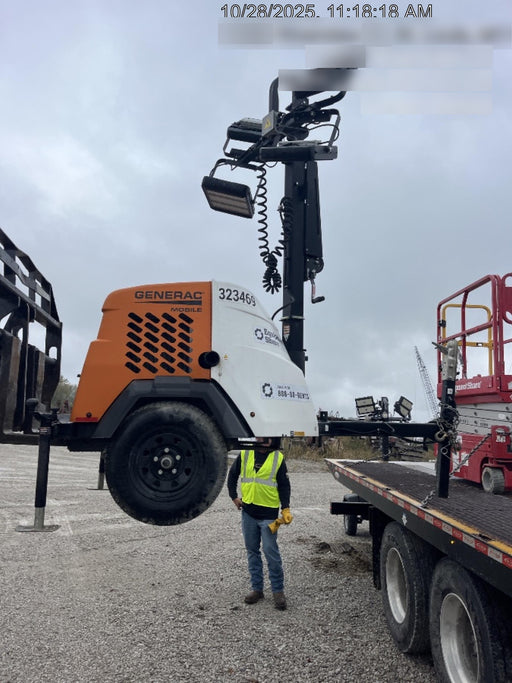 2023 Generac MLT2 Diesel, Flex Switch 120V Input, Powerzone Controller, (4) 320W LED Lights, 4kW Generator, 39.9 Gal Fuel Tank, 2" Ball, T3