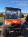 2022 Kubota RTV-X1140W-H Plastic Canopy, Windshield Acrylic Clear, LED Strobe Light, Wire Harness Kit, Back up Alarm