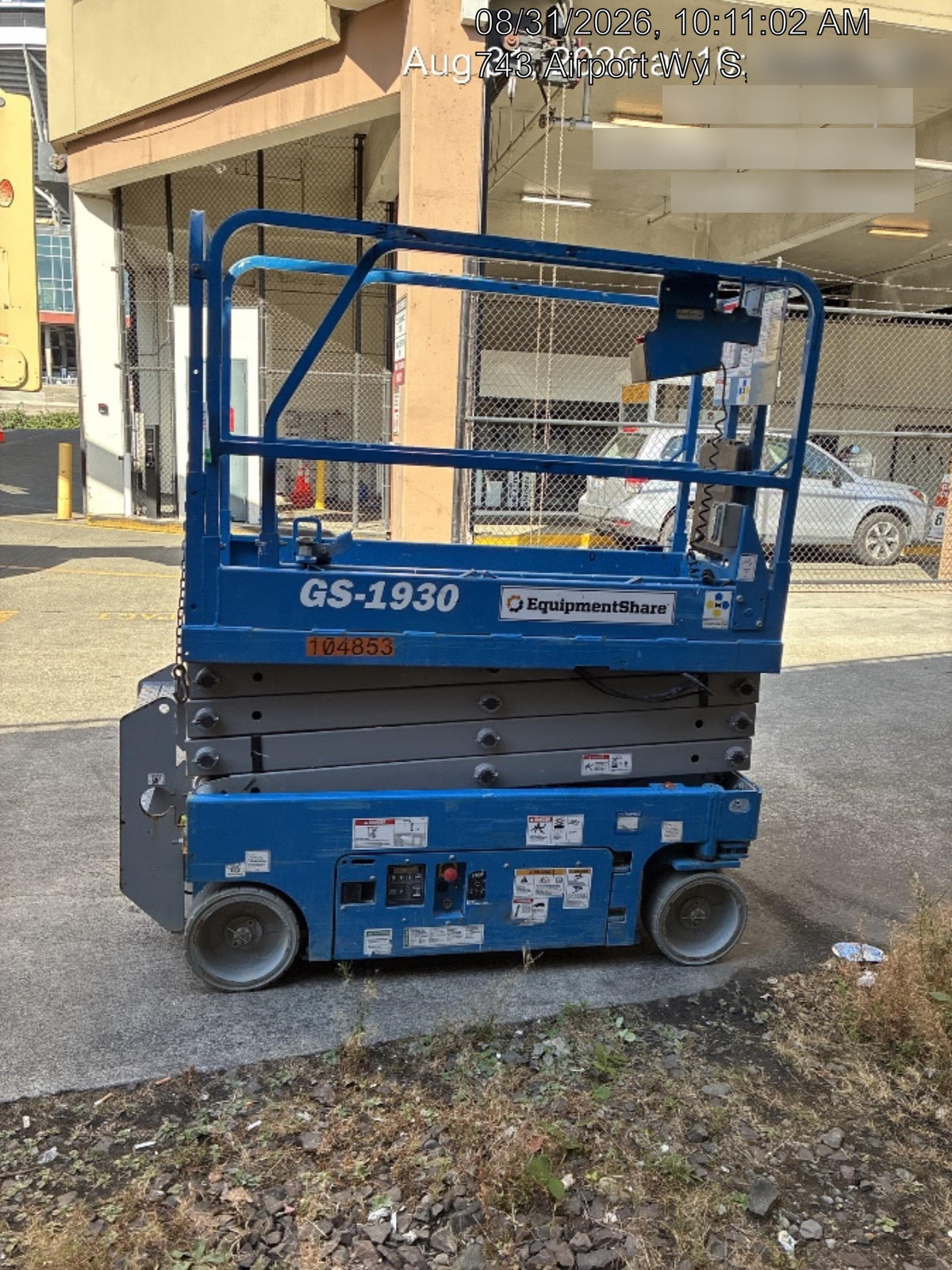 2020 Genie GS-1930 Standard Machine, 800W Inverter