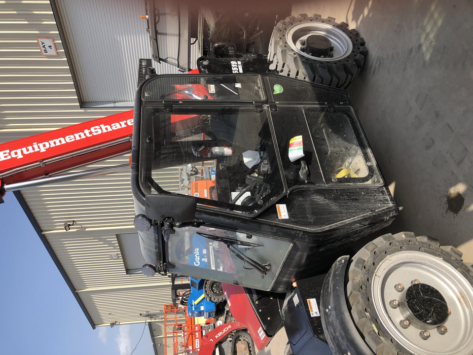 2020 Manitou MTA5519 Cab/Heat/Air, Solid Tires, Work Lights, Beacon, Aux Hydraulics, Back up Alarm, Mirrors, ES Keypad