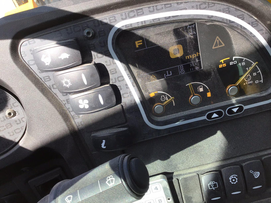 2020 JCB 505-20TC Cab/Heat/Air, Solid Tires, Work Lights, Beacon, Aux Hydraulics, Back up Alarm, ES Decals