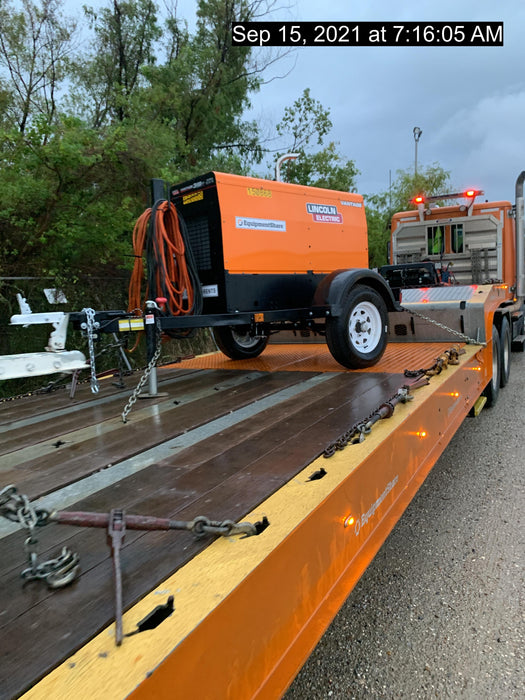 2021 Lincoln Electric Vantage 322 Vantage 322 Ready Pak 3 w/ Telematics & Decals, ORANGE (includes trailer, cable rack, fender light kit)