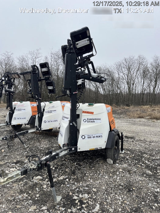 2023 Generac MLT2 Diesel, Flex Switch 120V Input, Powerzone Controller, (4) 320W LED Lights, 4kW Generator, 39.9 Gal Fuel Tank, 2" Ball, T3