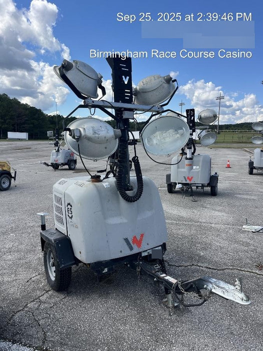2018 Wacker Neuson LTV6L-MH Wacker Neuson LTV6L Mobile Light Tower w/Fuel Level Sensor Installed