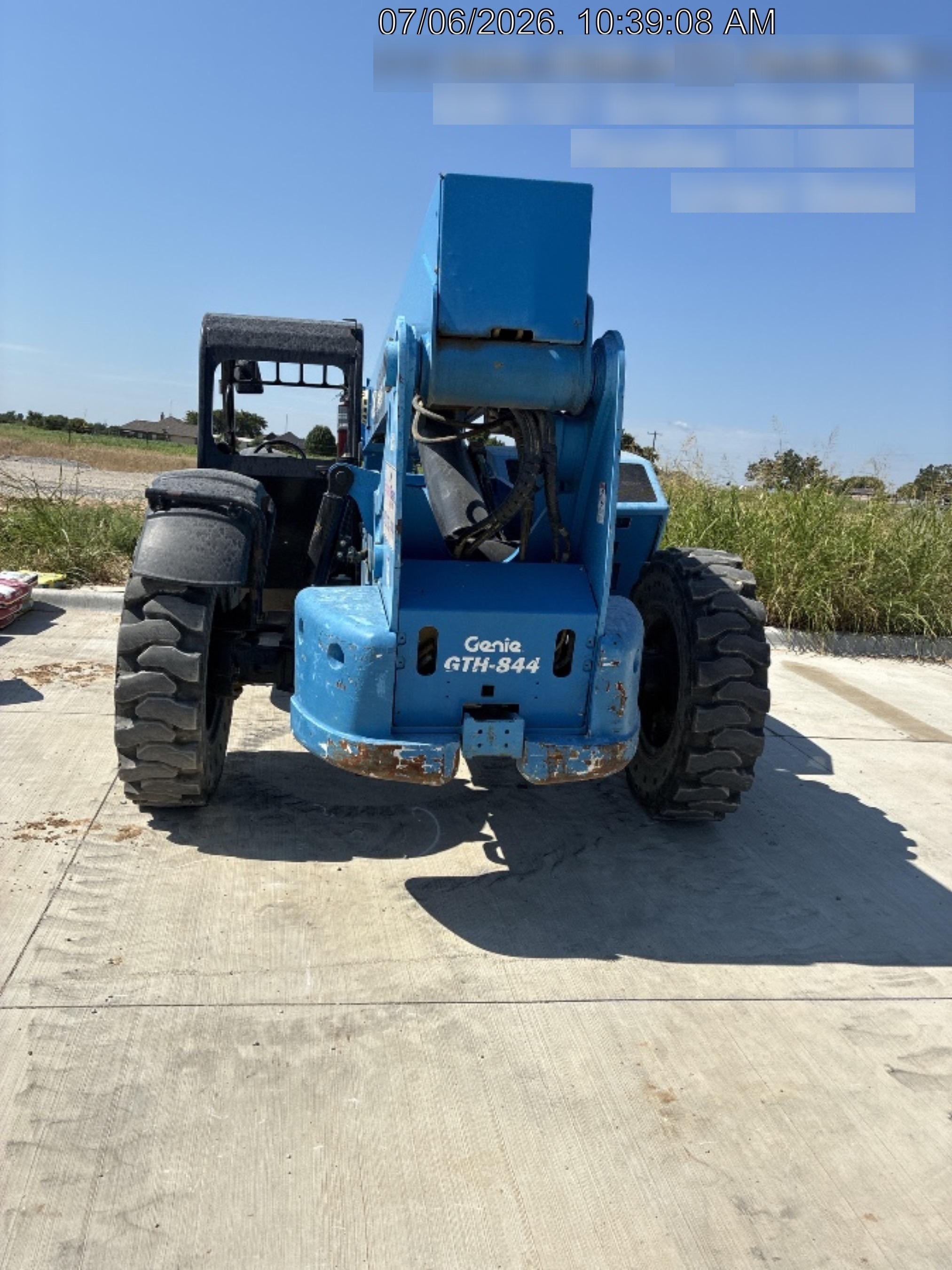 2016 Genie GTH-844 Genie GTH844 Telehandler