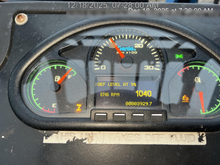 2017 Genie GTH-1056 Genie GTH1056, Solid Tires, 60" carriage, Light Kit, Open ROPS