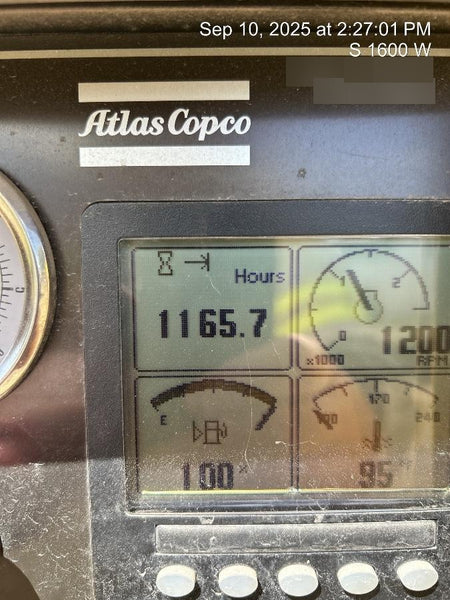 2020 ATLAS COPCO PAS 150 HF CS Enclosed