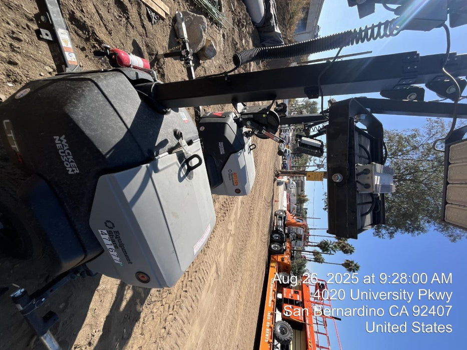 2024 Wacker Neuson LTT4 Diesel, Kohler KDW702, Deep Sea Controller, Auto Start, LED 320W, Bypass Outlet, T3