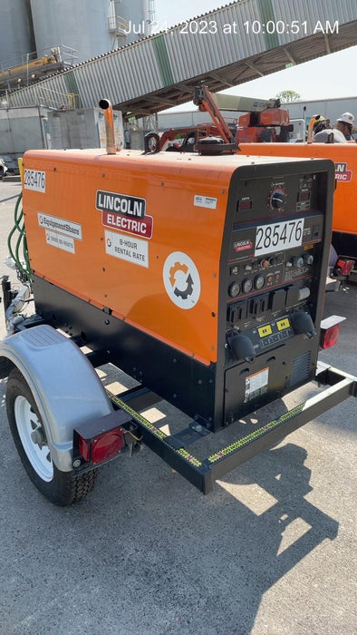 2022 Lincoln Electric LE400 Kubota V1505, Trlr, Cable Rack, Light Kit, ES Decals, T3