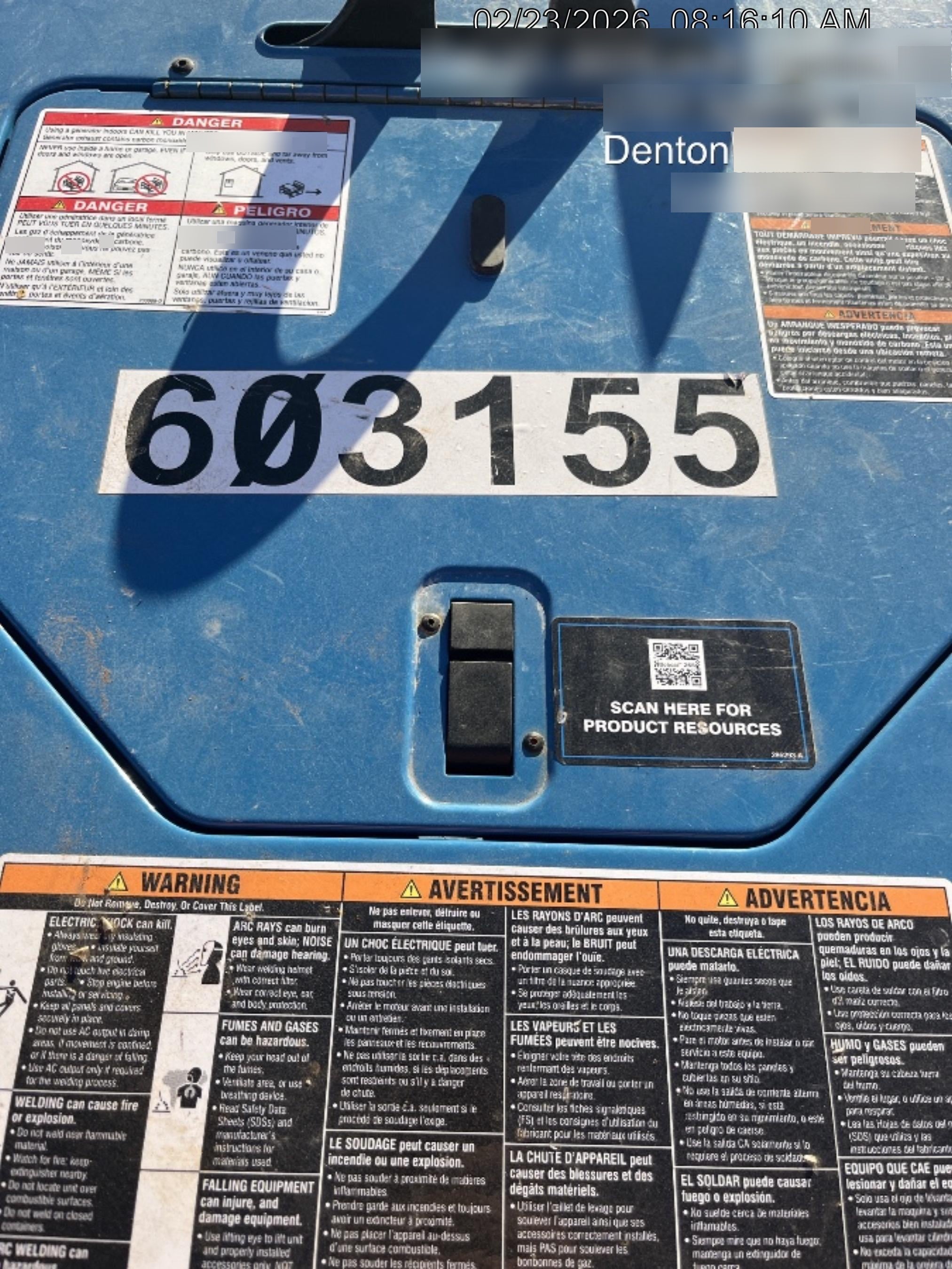 2025 MILLER ELECTRIC Bobcat 265 G
