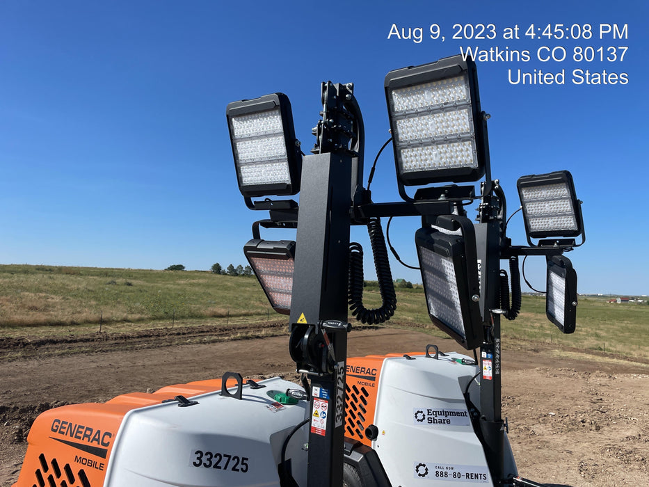 2023 Generac MLT2 Diesel, Flex Switch 120V Input, Powerzone Controller, (4) 320W LED Lights, 4kW Generator, 39.9 Gal Fuel Tank, 2" Ball, T3