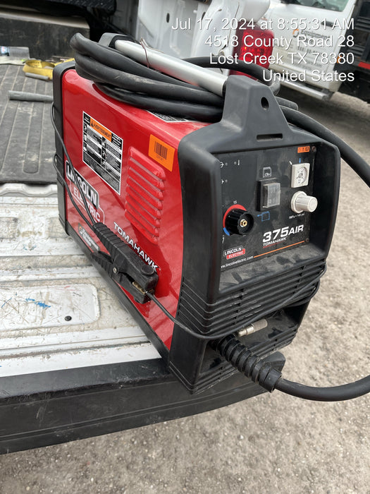 2022 LINCOLN ELECTRIC TOMAHAWK 375