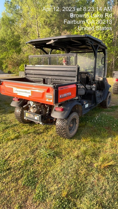2020 Kubota RTV-X1140W-H 4WD, LED Strobe, Windshield Acrylic Clear, Plastic Canopy, Wire Harness Kit, Backup Alarm