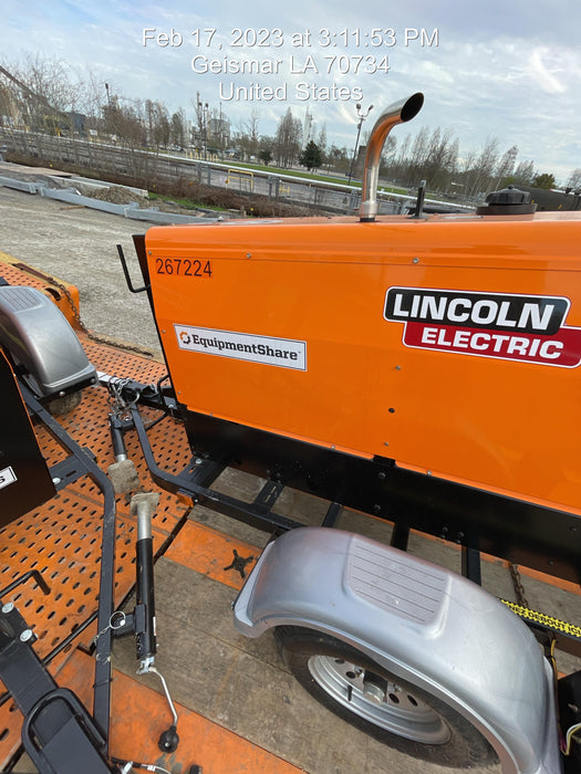 2022 Lincoln Electric LE400 Kubota V1505, Trlr, Cable Rack, Light Kit, ES Decals, T3
