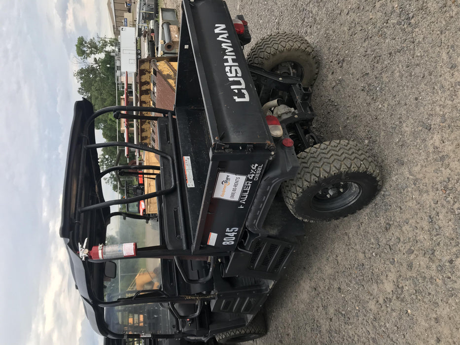 2018 Cushman Hauler 4x4 Crew Cushman Hauler 4X4 Crew Utility Vehicle w/Skid Plate, Amber Strobe