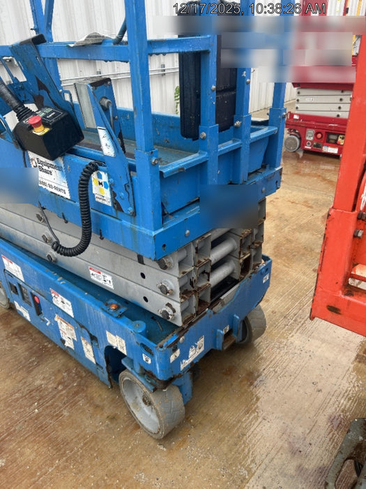 2019 Genie GS-1930 Fixed Rails with Chain Entry