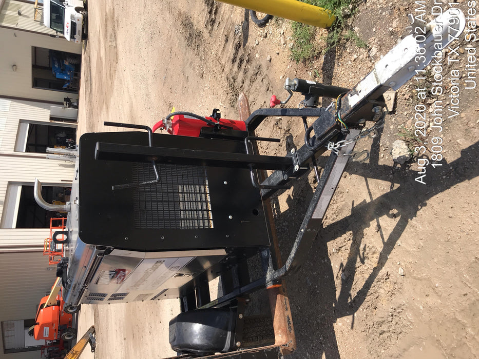 2019 Lincoln Vantage 322 Welder Ready-Pak 3, Two wheel trailer, Fender and Light kit, Cable Rack