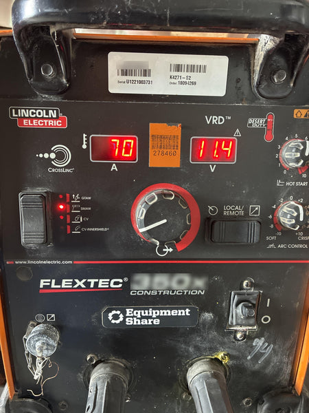 2022 LINCOLN ELECTRIC FLEXTEC 350X
