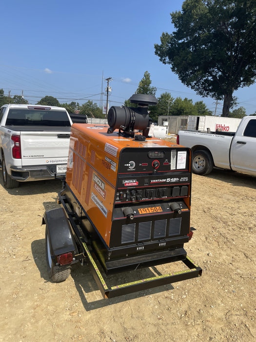 2021 Lincoln Electric Vantage 549X Ready Pak 3, ORANGE (includes trailer, cable rack, fender light kit)