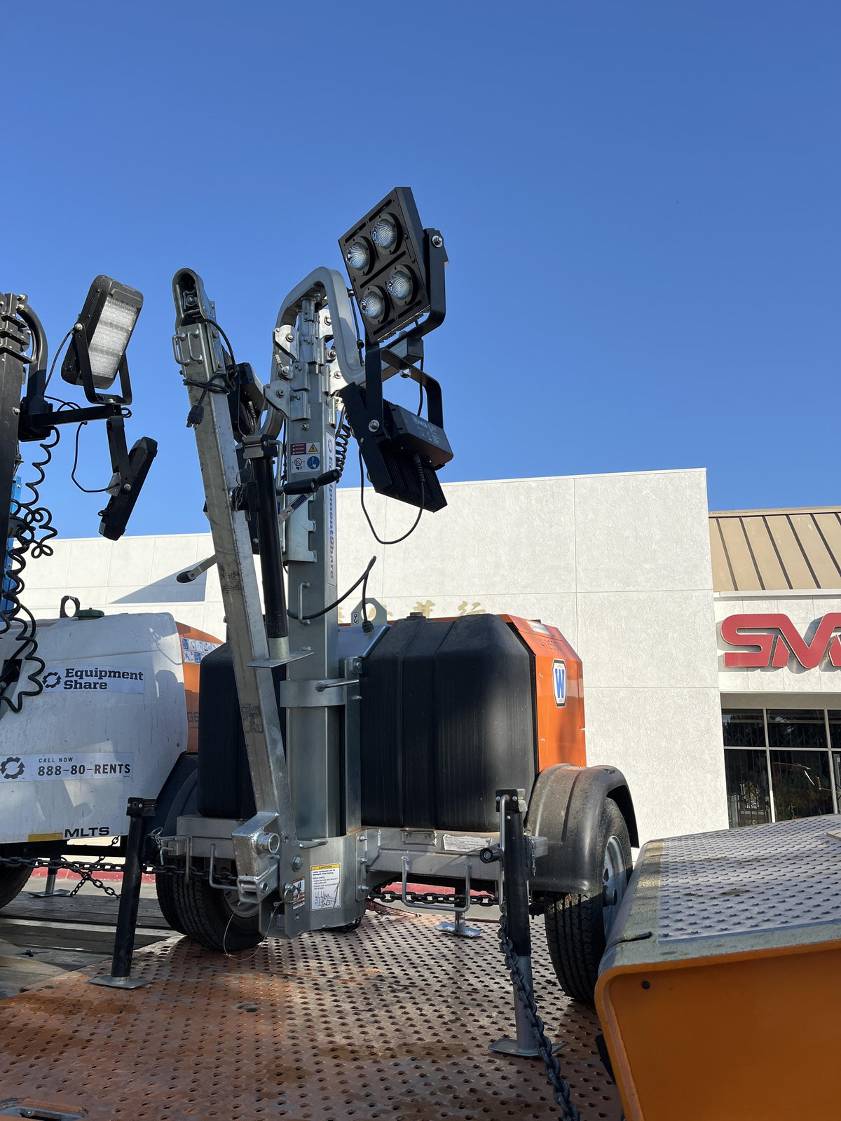 2024 Wanco WLTT-4MM4K Diesel, Deep Sea Controller, Shore Power Plug, Auto Start, (4) 350W LED Floodlights, 4kW Generator, 60 Gal Fuel Tank, 2" Ball, T3