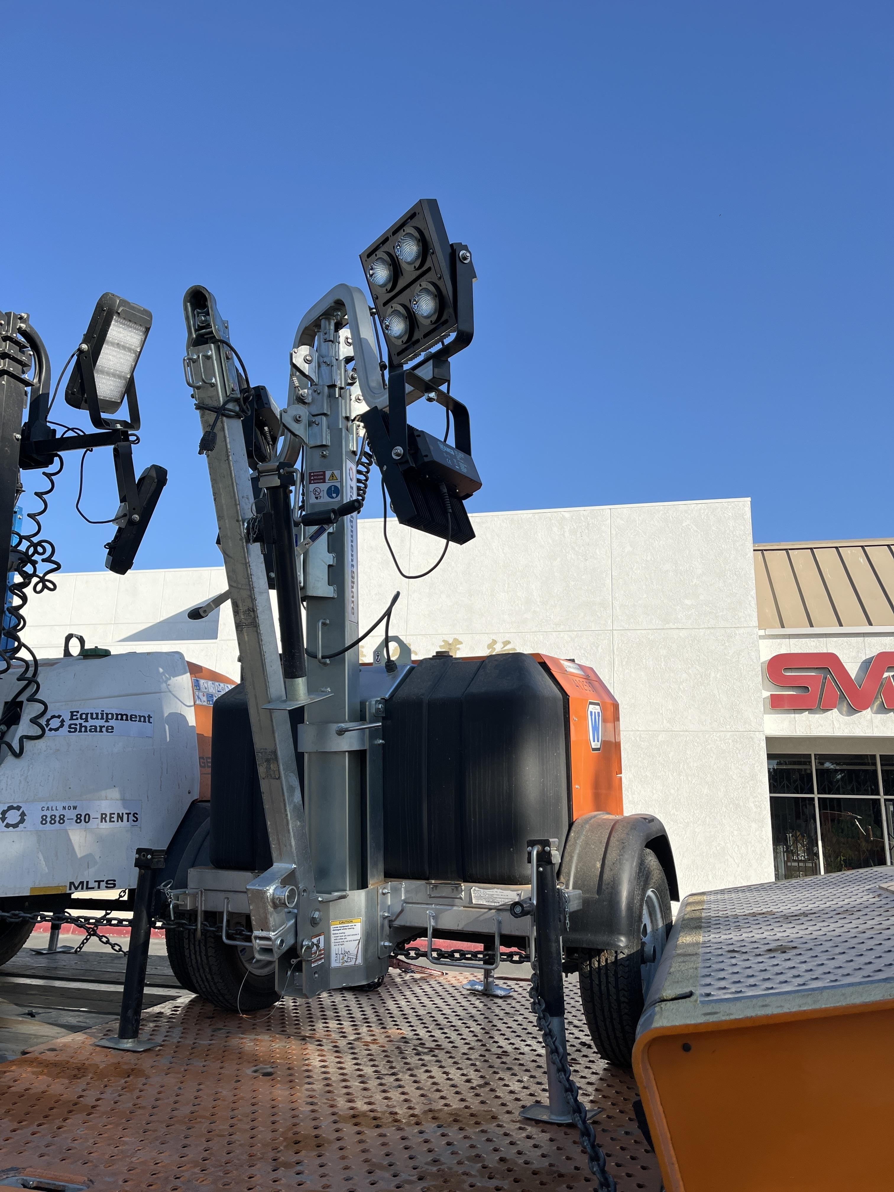 2024 Wanco WLTT-4MM4K Diesel, Deep Sea Controller, Shore Power Plug, Auto Start, (4) 350W LED Floodlights, 4kW Generator, 60 Gal Fuel Tank, 2" Ball, T3