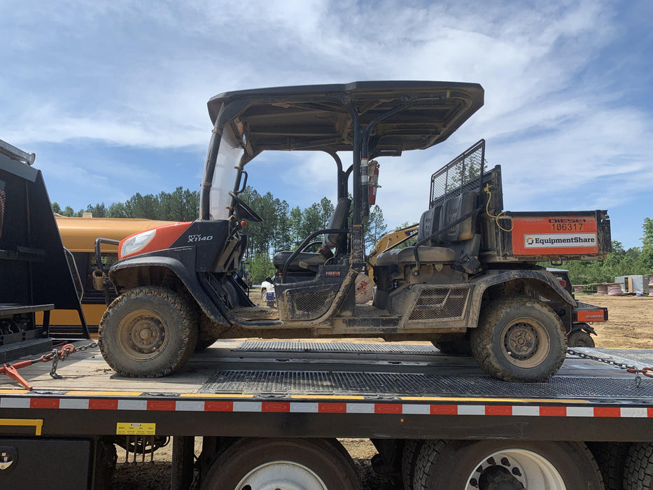 2020 Kubota RTV-X1140W-H Canopy, 4-Seater, Diesel, Windshield Acrylic Clear, Strobe Light, Backup Alarm