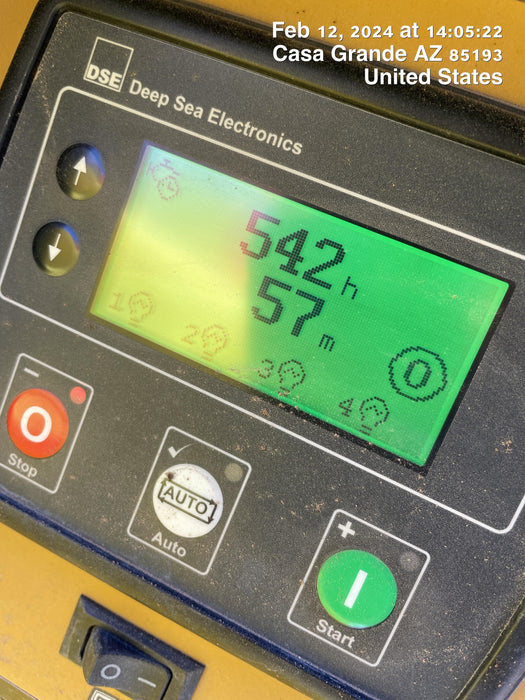 2022 Allmand NLV3GR (4) LED Light Fixture 350W, 23' Vertical Mast, 3kW Prime, Towable, Deep Sea L401, Leveling Jacks, Yanmar T4F 5.8hp