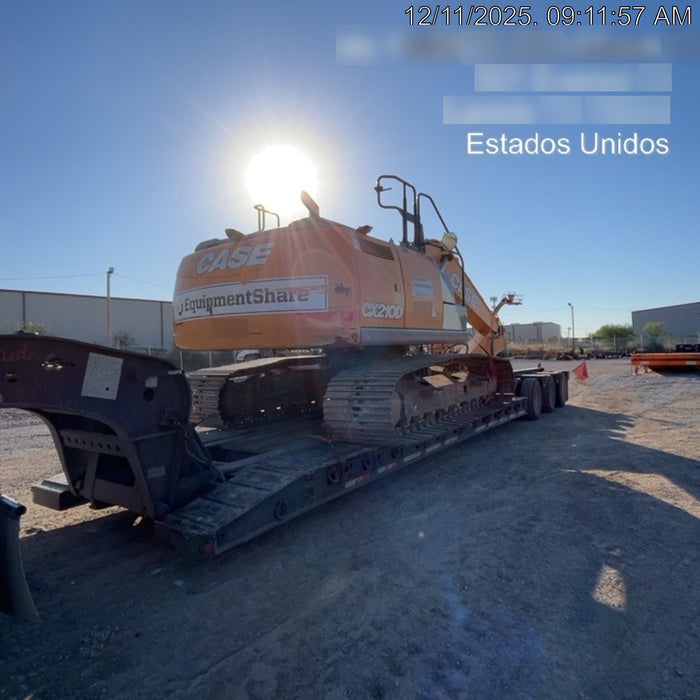 2019 CASE CX210D