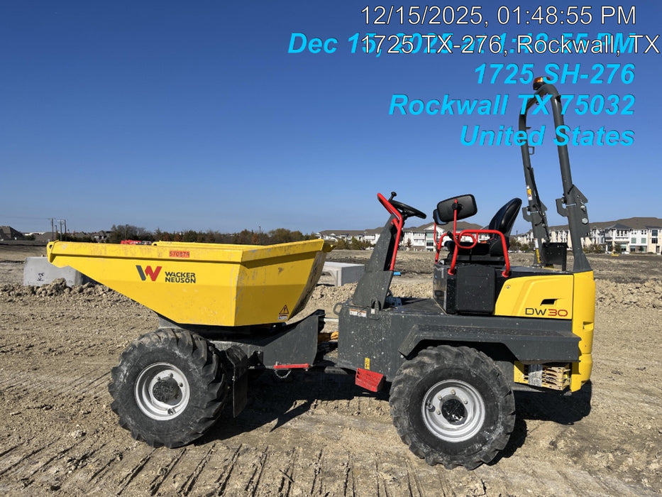 2025 WACKER NEUSON DW307 ROPS