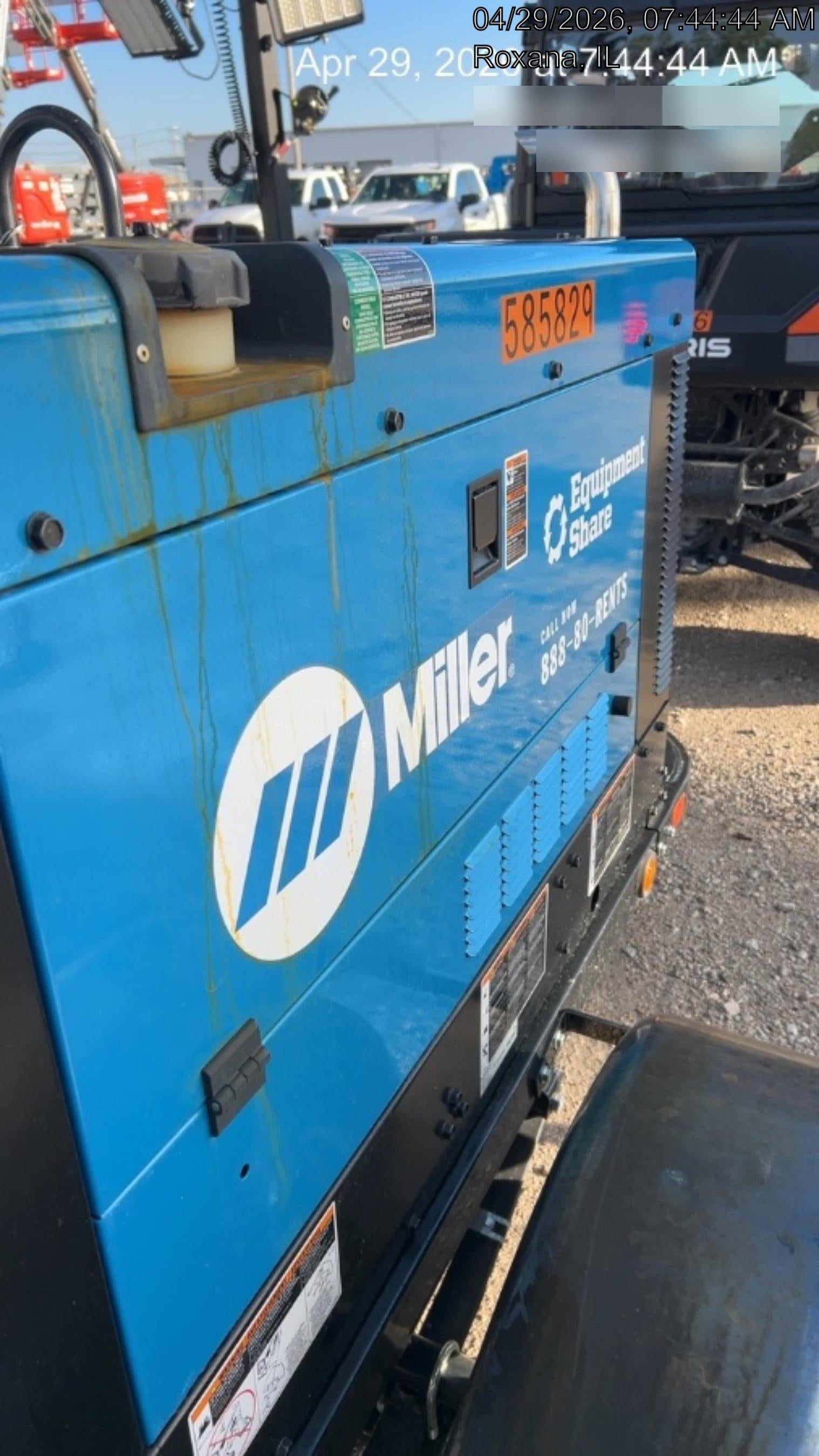 2025 MILLER ELECTRIC BIG BLUE 400