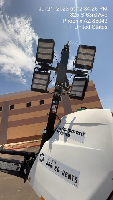 2023 Generac MLT2 Diesel, Flex Switch 120V Input, Powerzone Controller, (4) 320W LED Lights, 4kW Generator, 39.9 Gal Fuel Tank, 2" Ball, T3