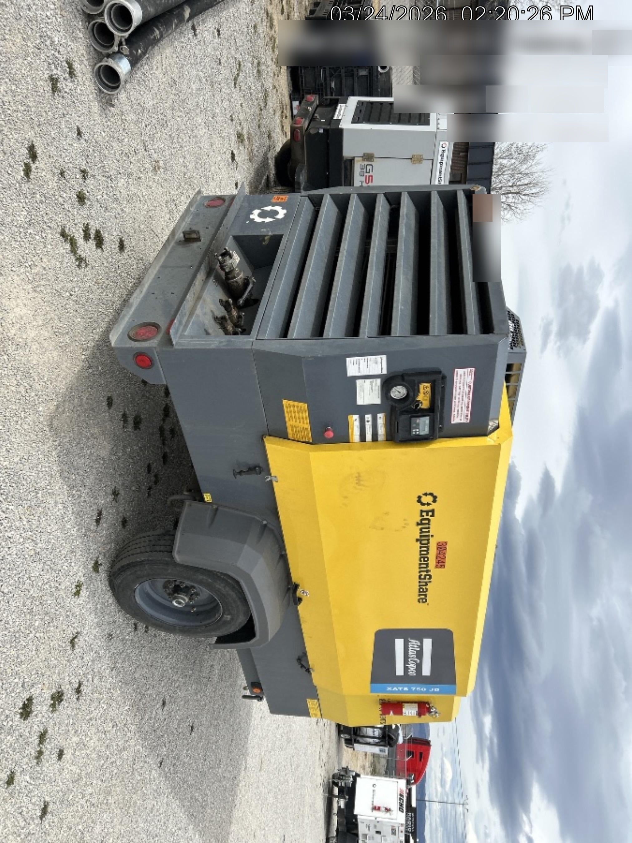 2022 ATLAS COPCO XATS750 IT4 Reman