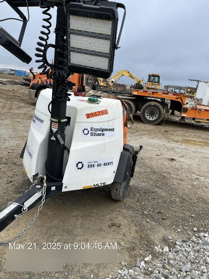2024 Generac MLT2 Diesel, Flex Switch 120V Input, Powerzone Controller, 
(4) 320W LED Lights, 4kW Generator, 39.9 Gal Fuel Tank, 2" Ball, T3