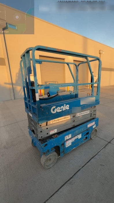 2019 Genie GS-1930 Fixed Rails with Chain Entry