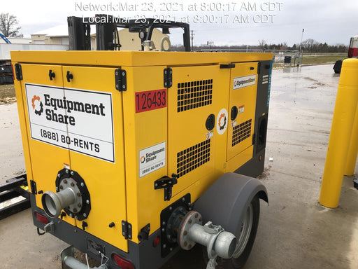 2020 ATLAS COPCO PAS 100 HF CS Enclosed
